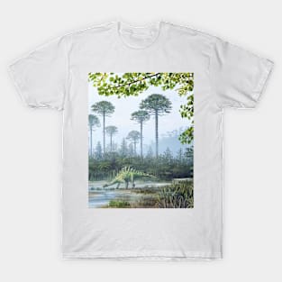 Jurassic life, artwork (C006/9369) T-Shirt